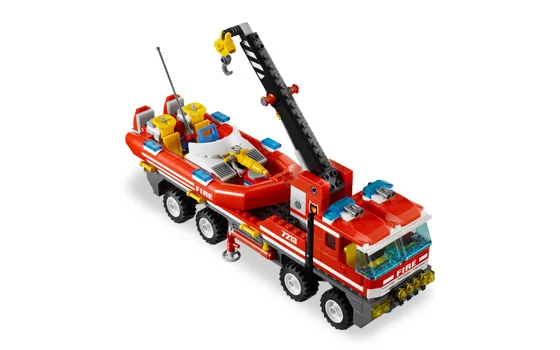 LEGO® 7213 Wóz Strazacki Strażak Kot Klocki Dla Dzieci Zestaw Lego - zdjęcie 13
