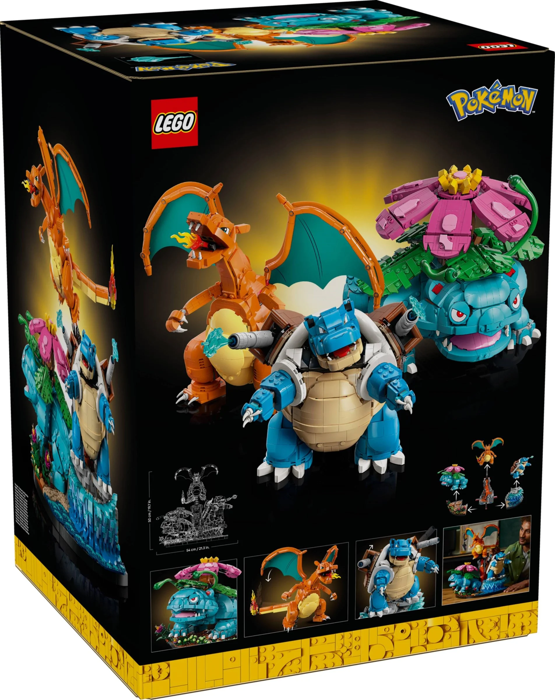 LEGO® 72153 LEGO Pokémon Venusaur, Charizard i Blastoise - zdjęcie 11