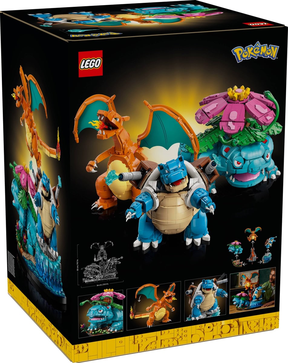 LEGO® 72153 Venusaur, Charizard i Blastoise - zdjęcie 4