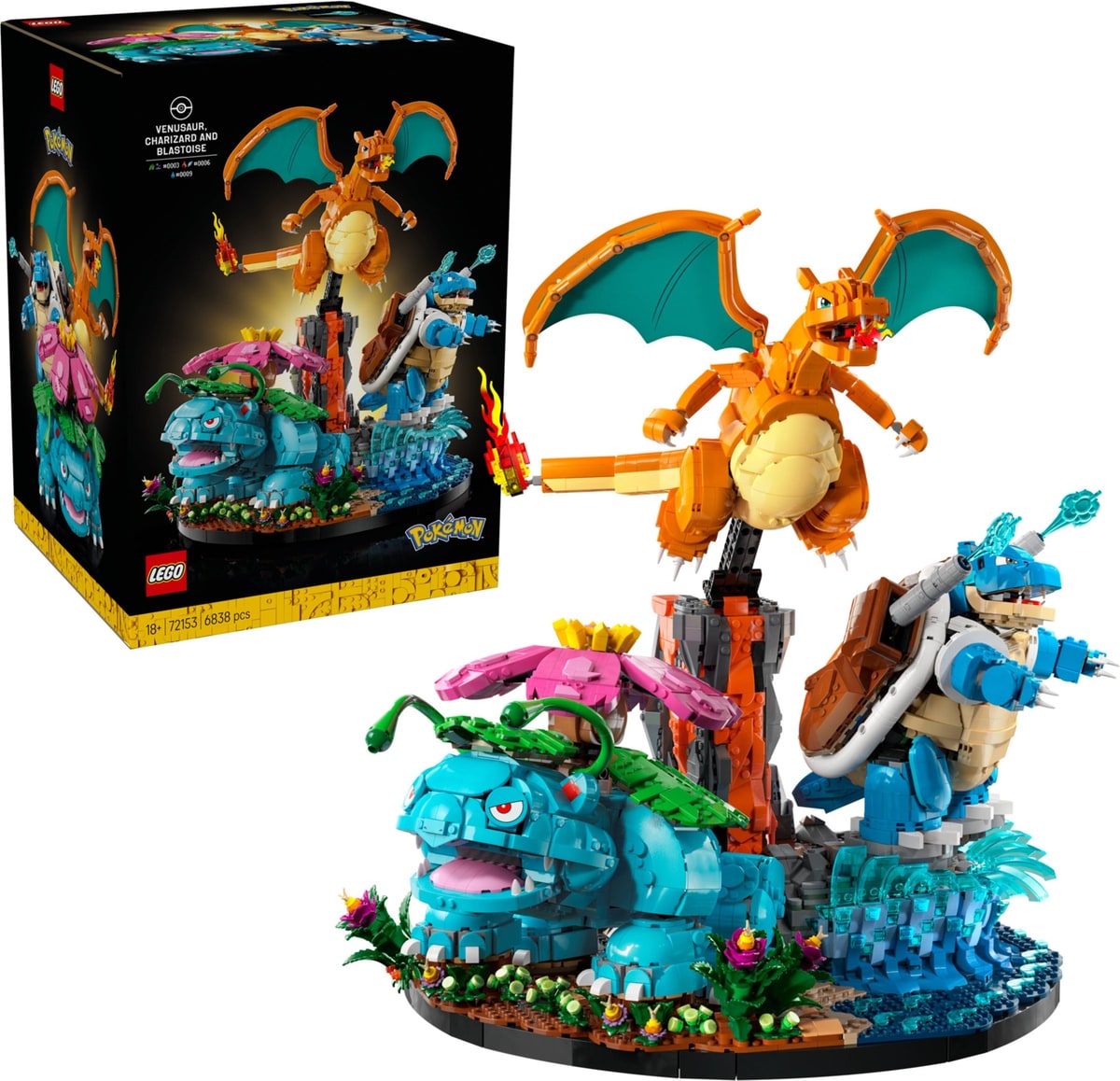 LEGO® 72153 Venusaur, Charizard i Blastoise - zdjęcie 6