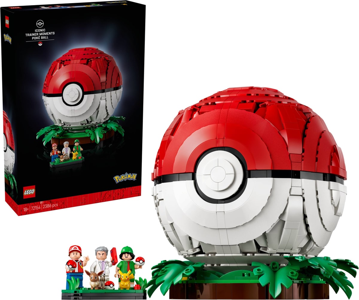 LEGO® 72154 Kultowy Pokéball z Trenerami - zdjęcie 4