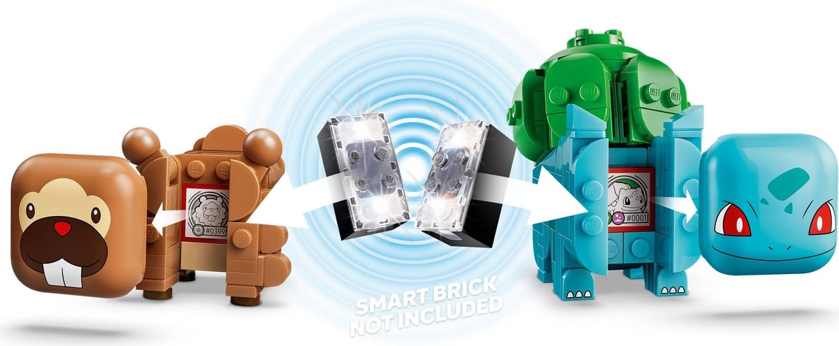 LEGO® 72155 SMART Play: Bulbasaur i Bidoof z krzewem jagody - zdjęcie 14