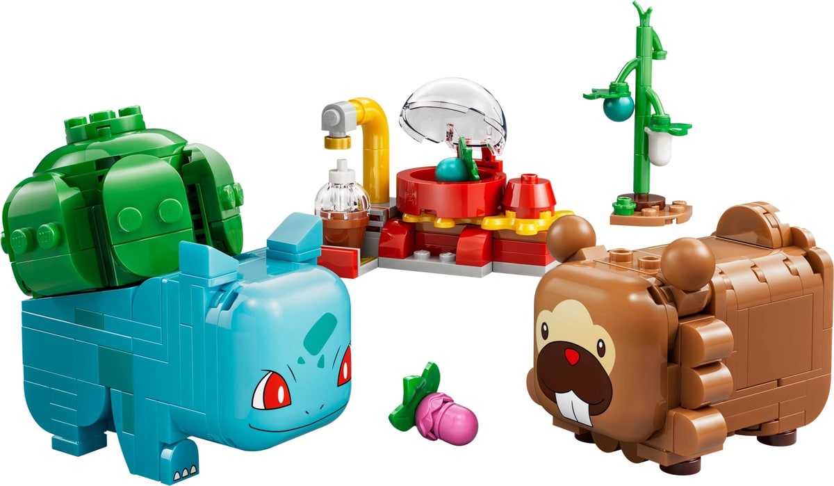 LEGO® 72155 SMART Play: Bulbasaur i Bidoof z krzewem jagody - zdjęcie 9