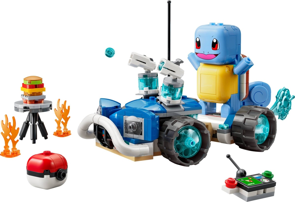 LEGO® 72156 SMART Play: Przygoda Trenera ze Squirtle i pojazdem terenowym - zdjęcie 10