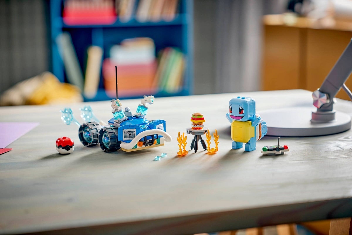 LEGO® 72156 SMART Play: Przygoda Trenera ze Squirtle i pojazdem terenowym - zdjęcie 9