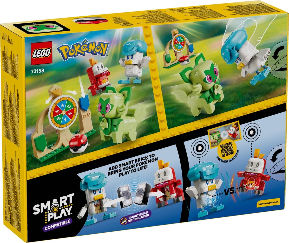 LEGO® 72158 SMART Play: Sprigatito, Fuecoco i Quaxly - bitwa - zdjęcie 2
