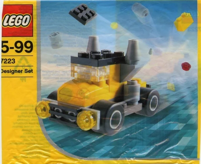 Ciężarówka polybag Misb 2003 mikołaj choinka