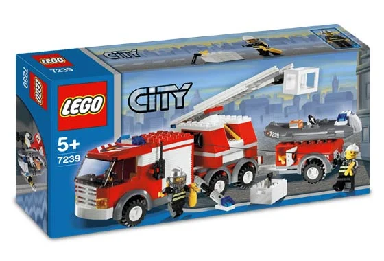 LEGO® 7239 Klocków Straż pożarna - zdjęcie 3