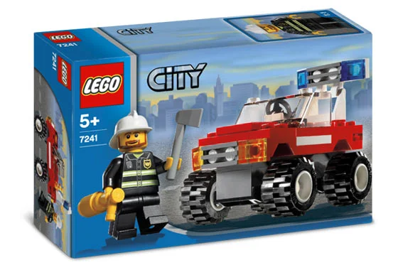 LEGO® 7241 Wóz dowódcy Straży Straż Pożarna Misb 2005 - zdjęcie 2