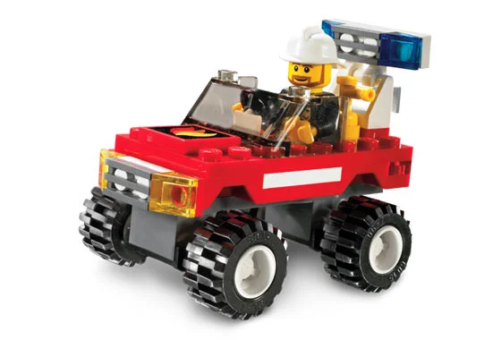 LEGO® 7241 Wóz dowódcy Straży Straż Pożarna Misb 2005 - zdjęcie 4