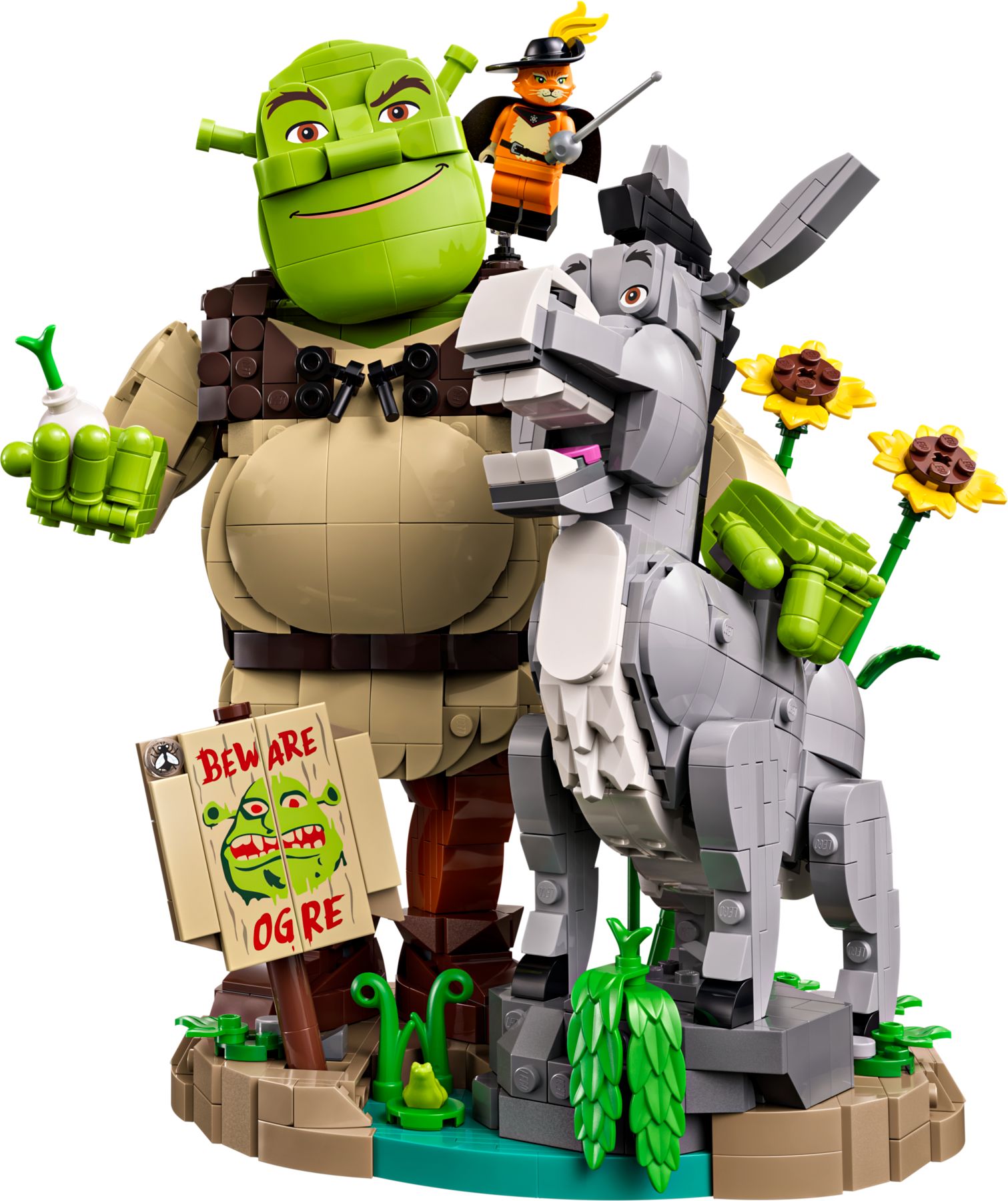 LEGO 72423 Shrek, Osioł i Kot w butach