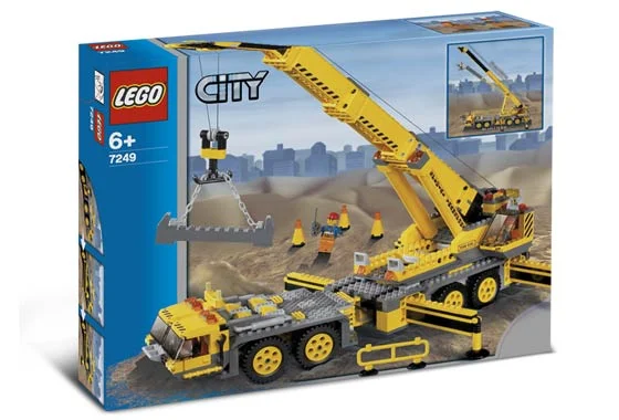 LEGO® 7249 dźwig żuraw budowa - zdjęcie 2