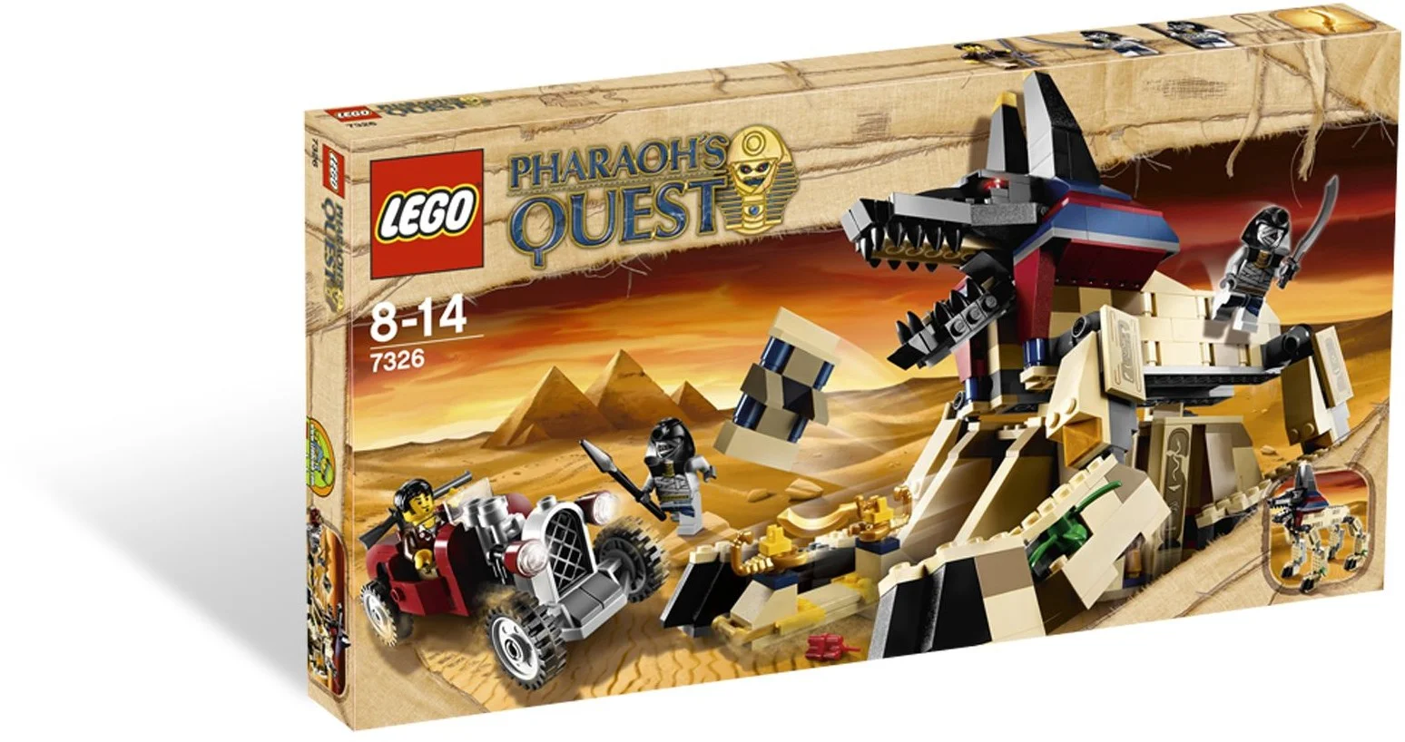 LEGO® 7326 Lego Pharaoh’s Quest Przebudzenie sfinksa Nowe - zdjęcie 13