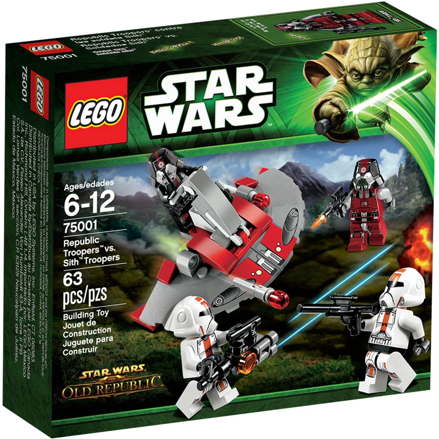 LEGO® 75001 Star Wars Republic Troopers vs. Sith Troopers Nowe - zdjęcie 2