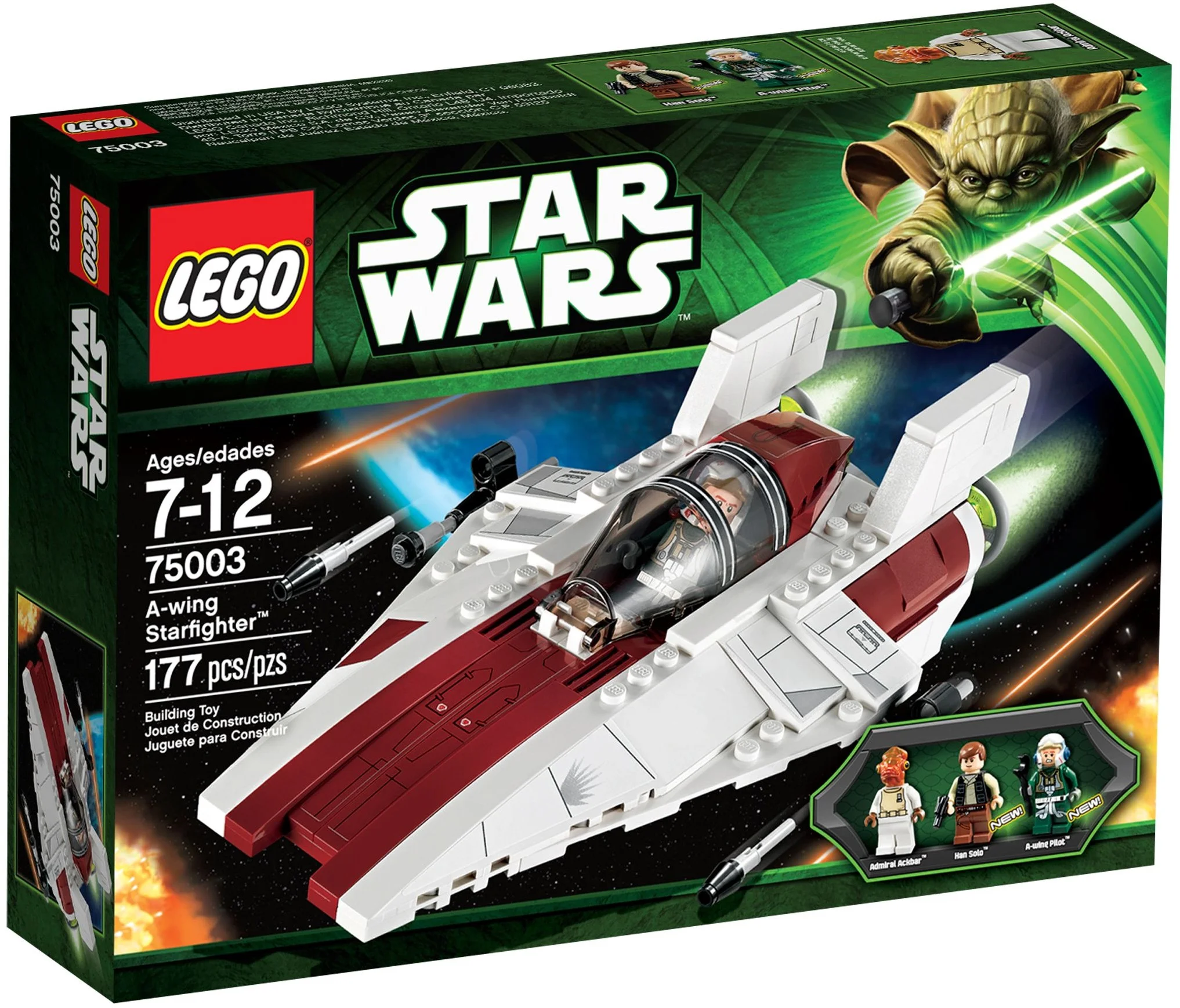 LEGO® 75003 Wars A-wing Starfighter Nowe - zdjęcie 2
