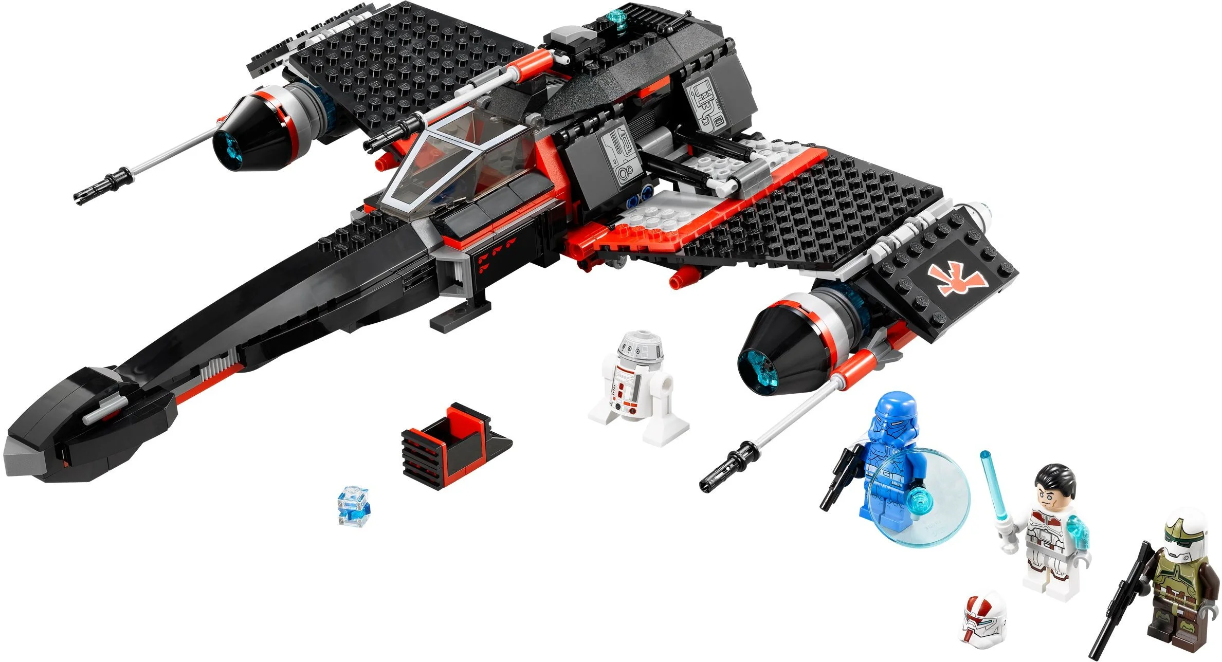 LEGO® 75018 Star Wars JEK-14’s Stealth Starfighter Nowe - zdjęcie 6