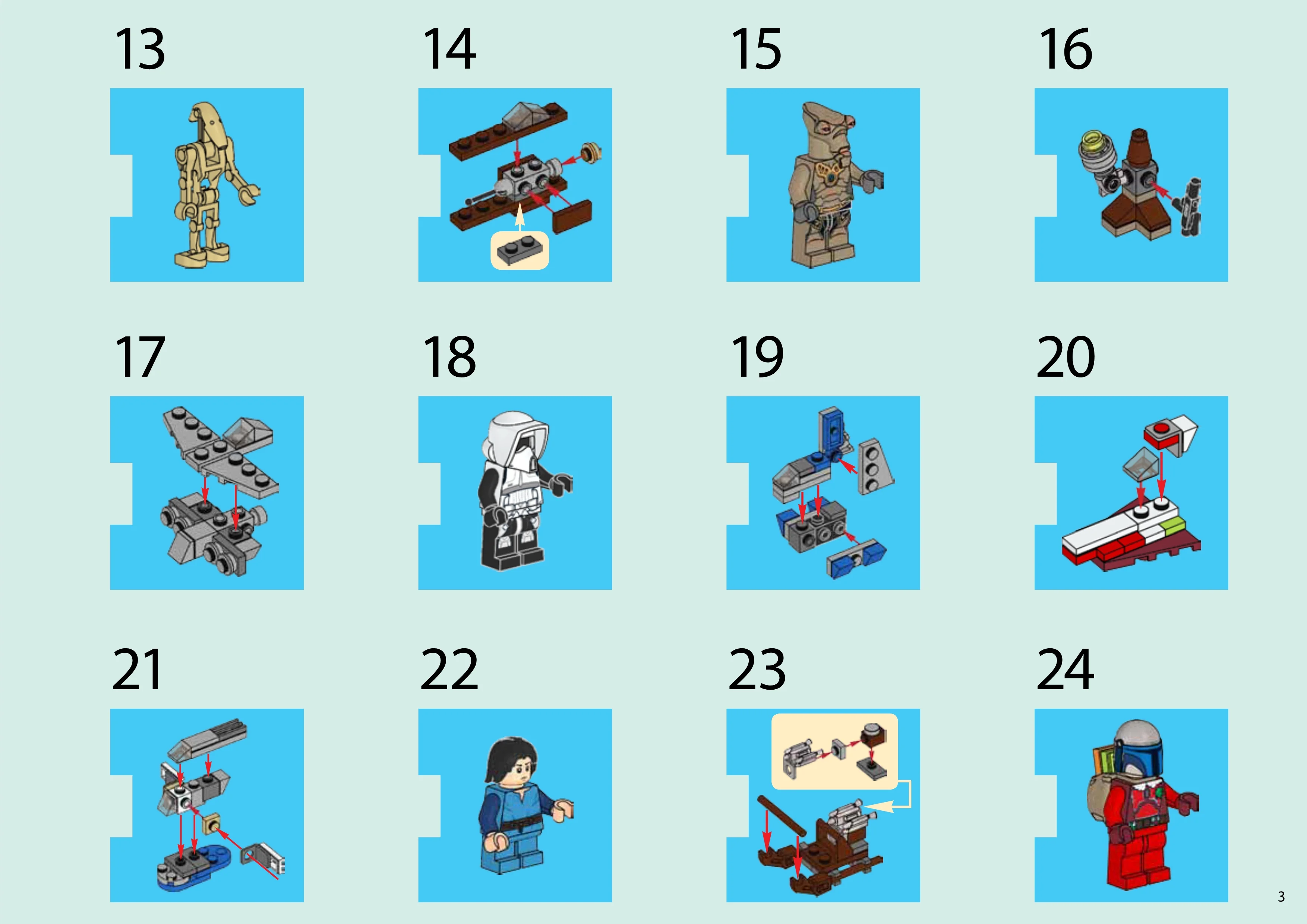 LEGO® 75023 LEGO Star Wars Advent Calendar - zdjęcie 4