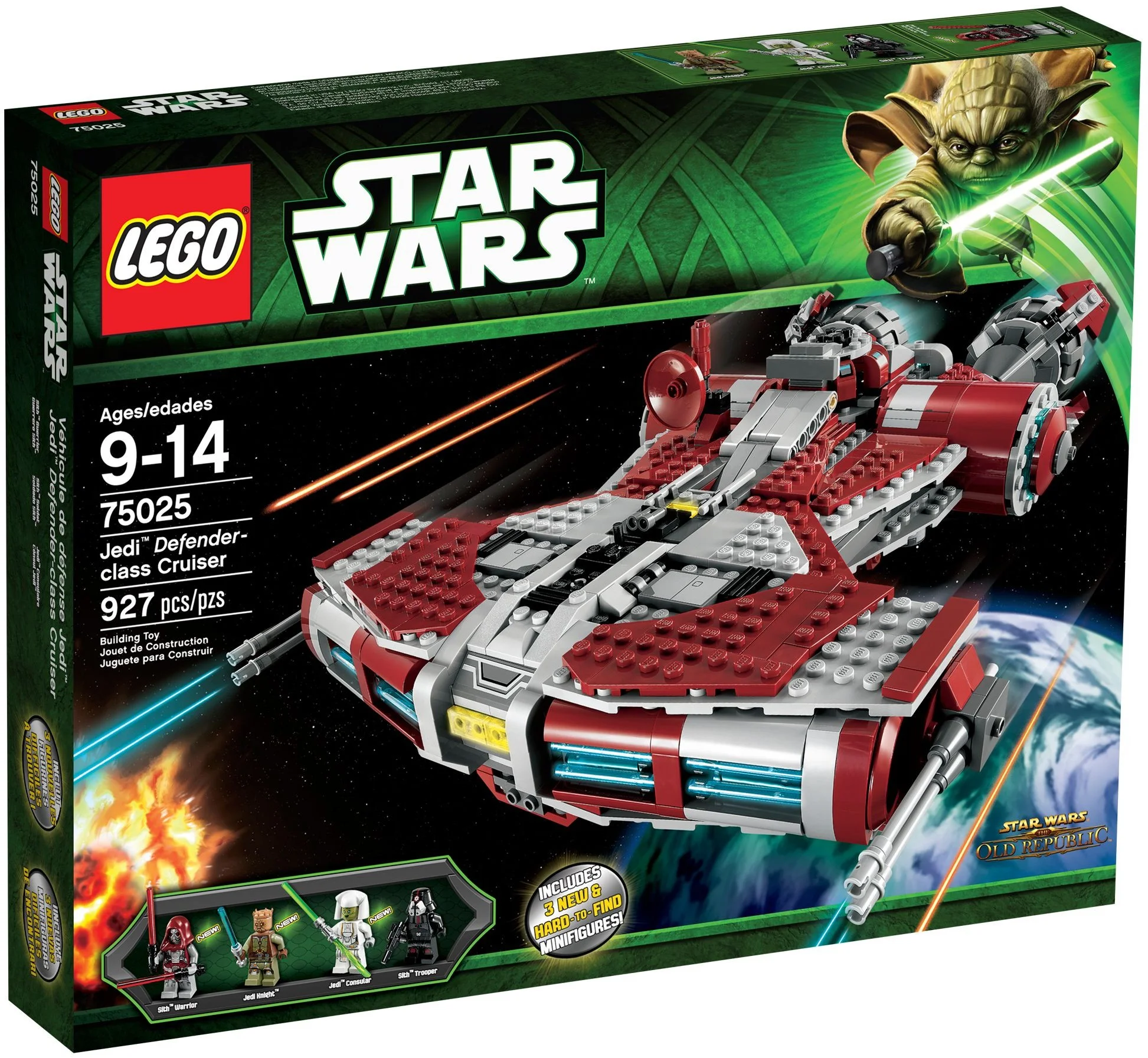 LEGO® 75025 Lego Star Wars Jedi Defender-class Cruiser old Republic Nowy Zestaw - zdjęcie 2