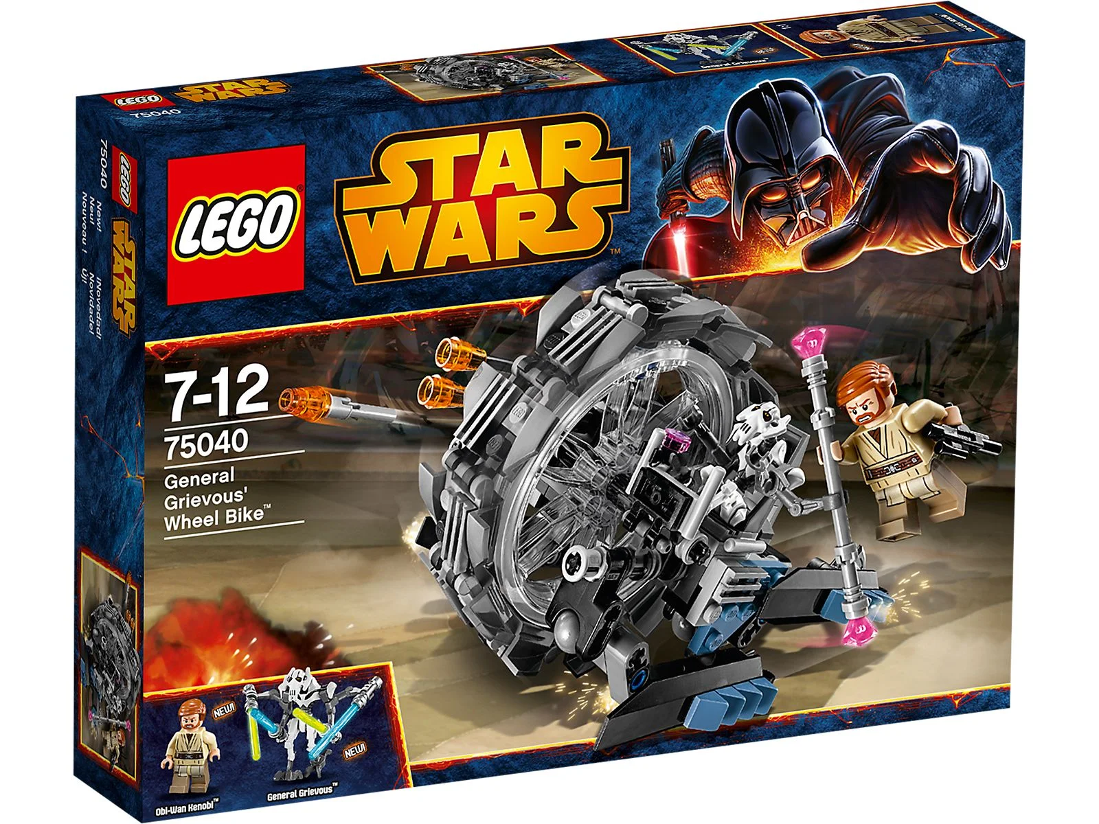 LEGO® 75040 ### Lego Star Wars General Grievous Wheel Bike Unikat - zdjęcie 2