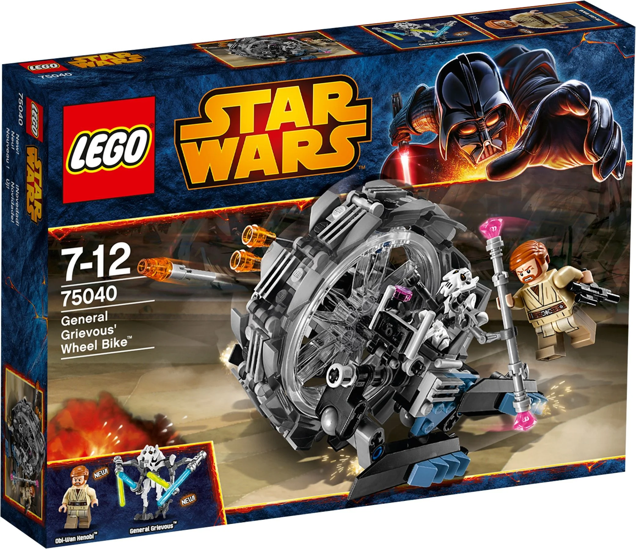 LEGO® 75040 ### Lego Star Wars General Grievous Wheel Bike Unikat - zdjęcie 4