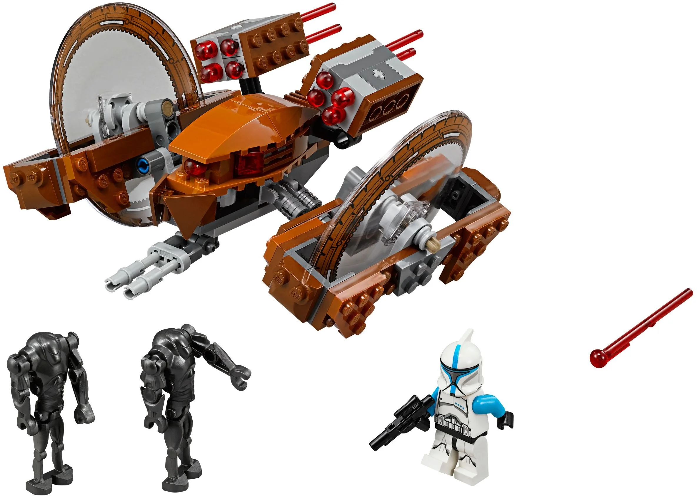 LEGO® 75085 ### Lego Star Wars Hailfire Droid wyrzutnia Unikat - zdjęcie 9