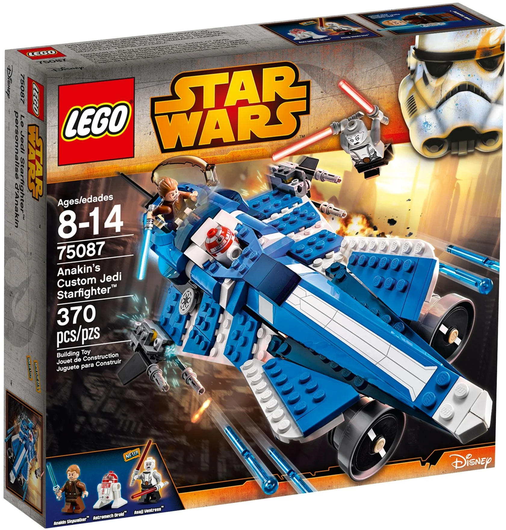 LEGO® 75087 Wars Myśliwiec Anakina Nowe - zdjęcie 2