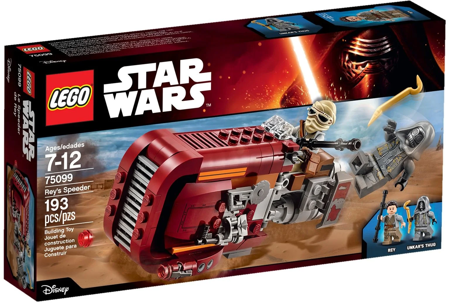 LEGO® 75099 Wars Śmigacz Rey - zdjęcie 11