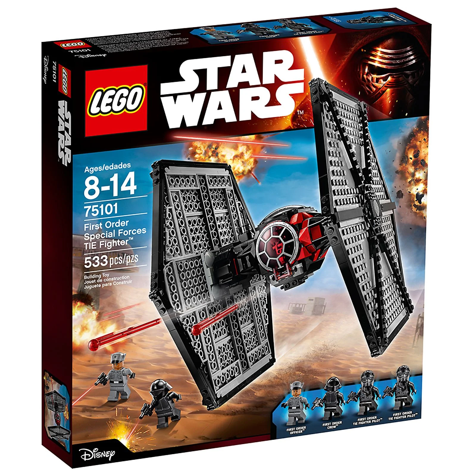 LEGO® 75101 Wars First Order Special Forces TIE Fighter - zdjęcie 2