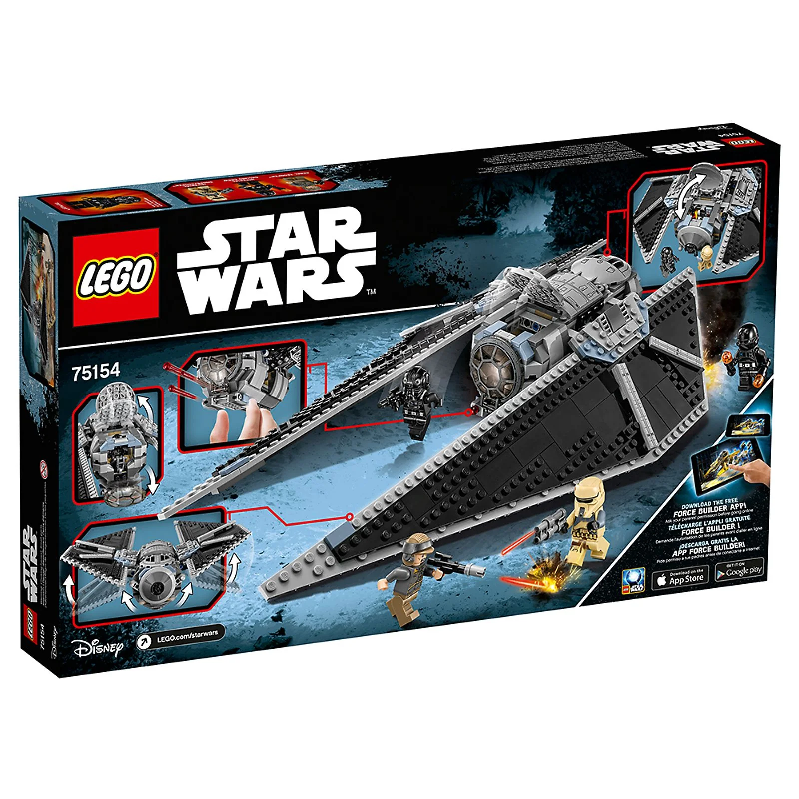 LEGO® 75154 ### Lego Star Wars Tie Striker Rogue One Scarif Stormtrooper - zdjęcie 3