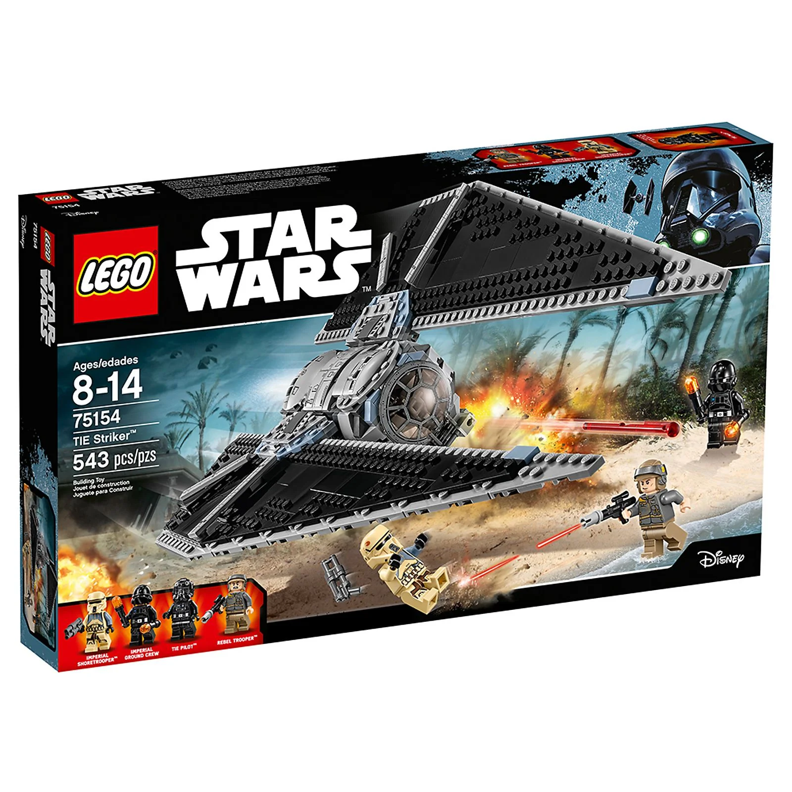 LEGO® 75154 ### Lego Star Wars Tie Striker Rogue One Scarif Stormtrooper - zdjęcie 6