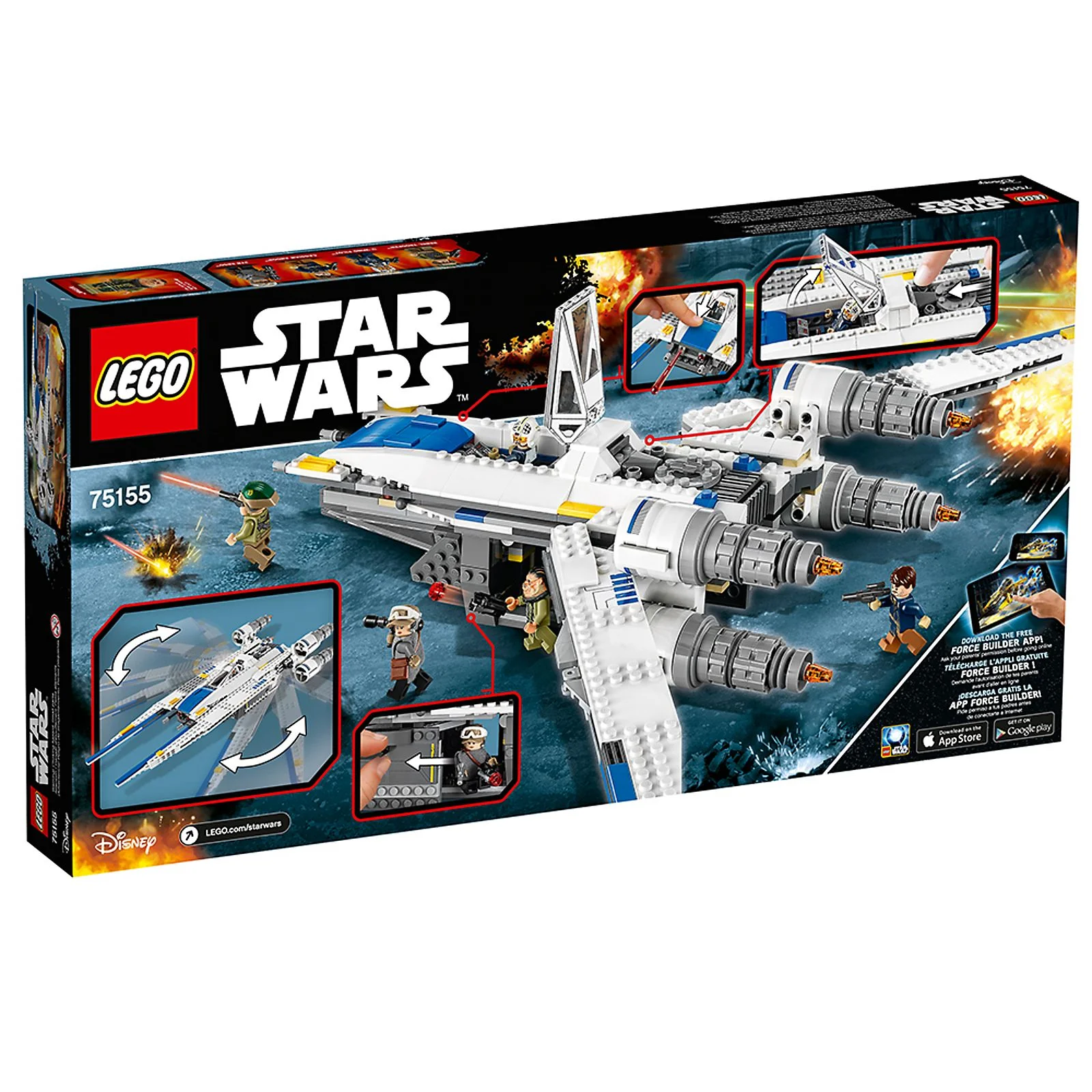 LEGO® 75155 Myśliwiec U-Wing Rebeliantów - zdjęcie 3