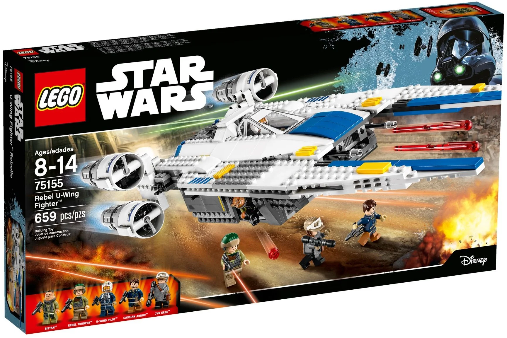 LEGO® 75155 Myśliwiec U-Wing Rebeliantów - zdjęcie 8