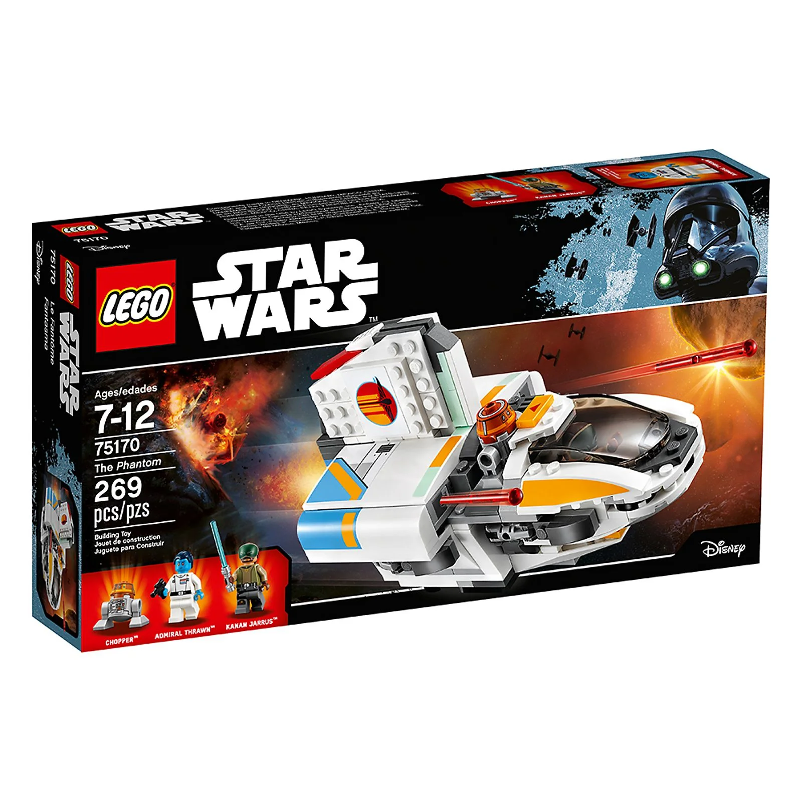LEGO® 75170 ### Lego Star Wars Rebels Phantom Kanan Thrawn Chopper - zdjęcie 7