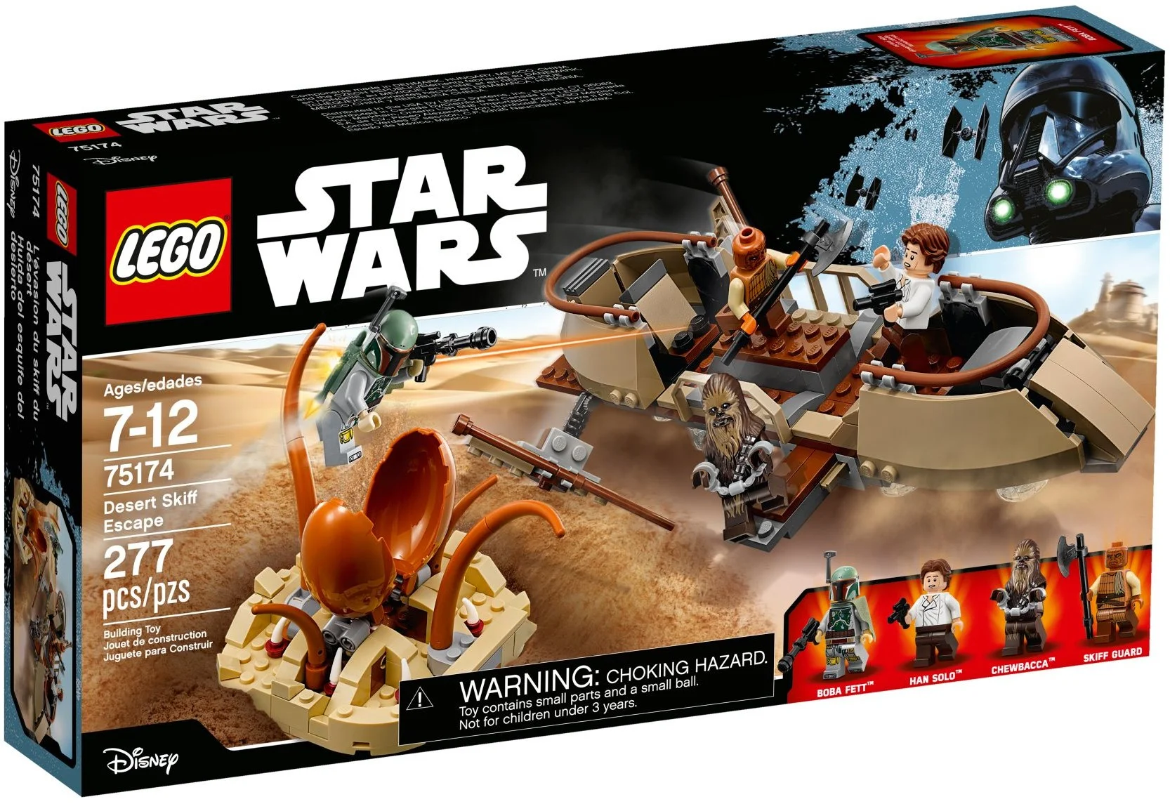 LEGO® 75174 Wars Ucieczka na pustynnej barce Nowe - zdjęcie 2