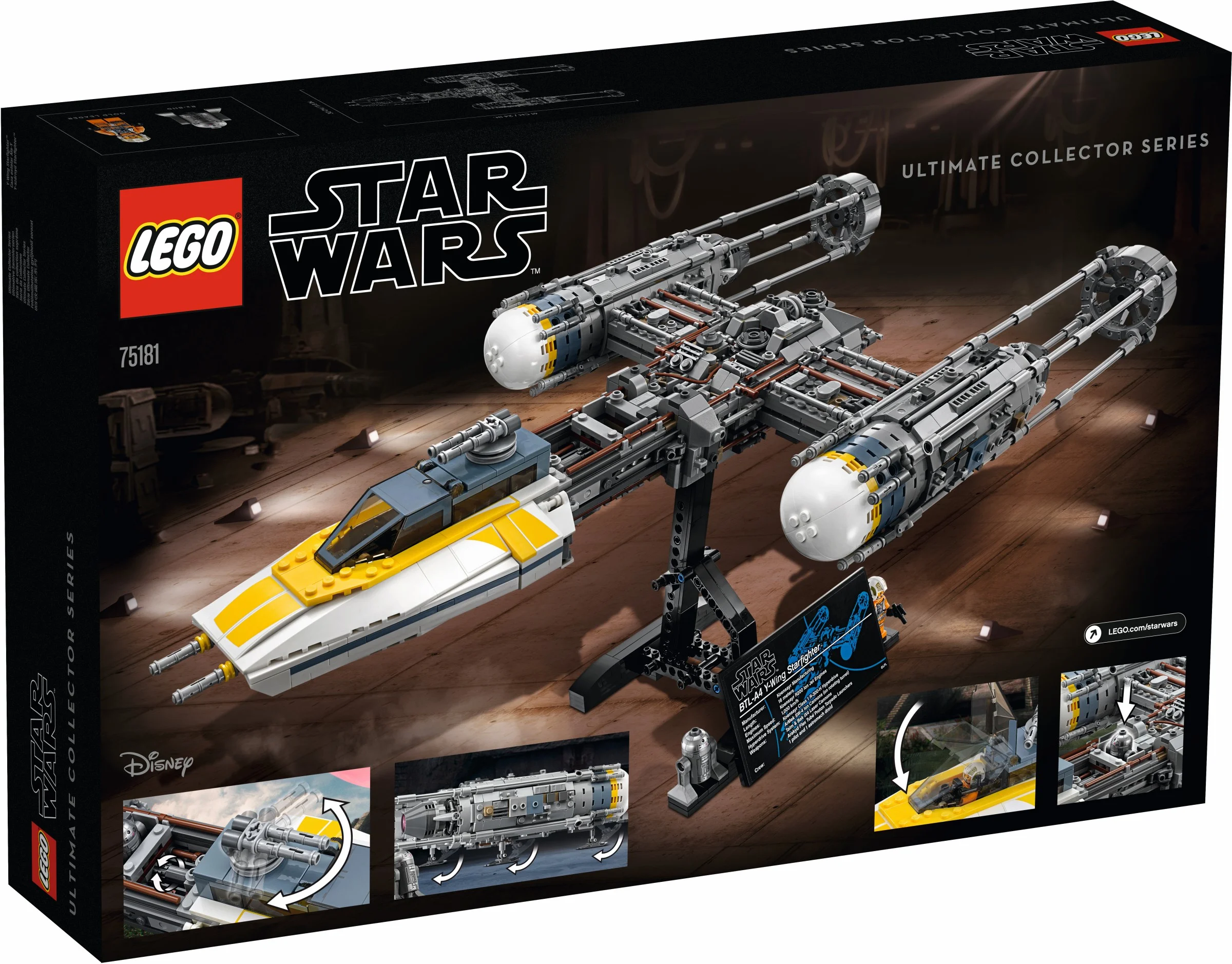 LEGO® 75181 Wars Y-Wing Starfighter Nowe - zdjęcie 14