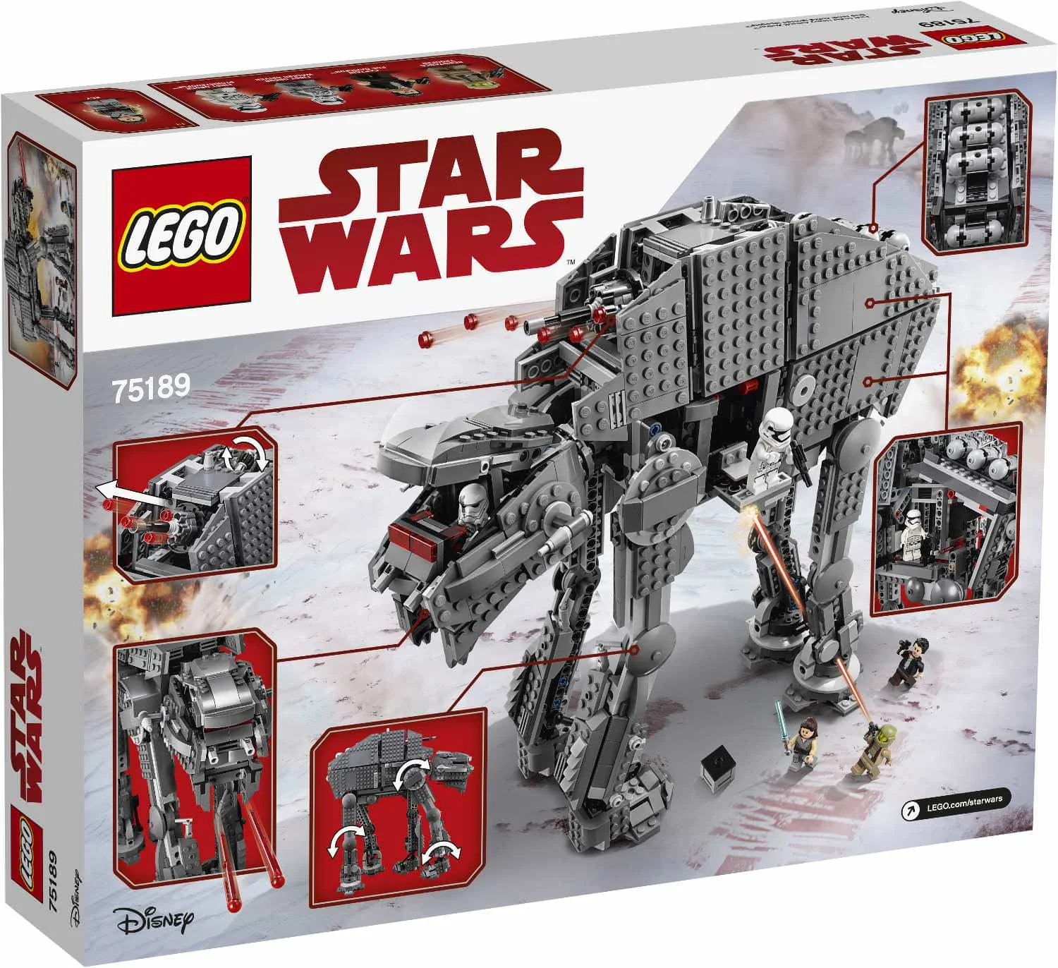 LEGO® 75189 Ciężka maszyna krocząca Najwyższego Porządku - zdjęcie 4