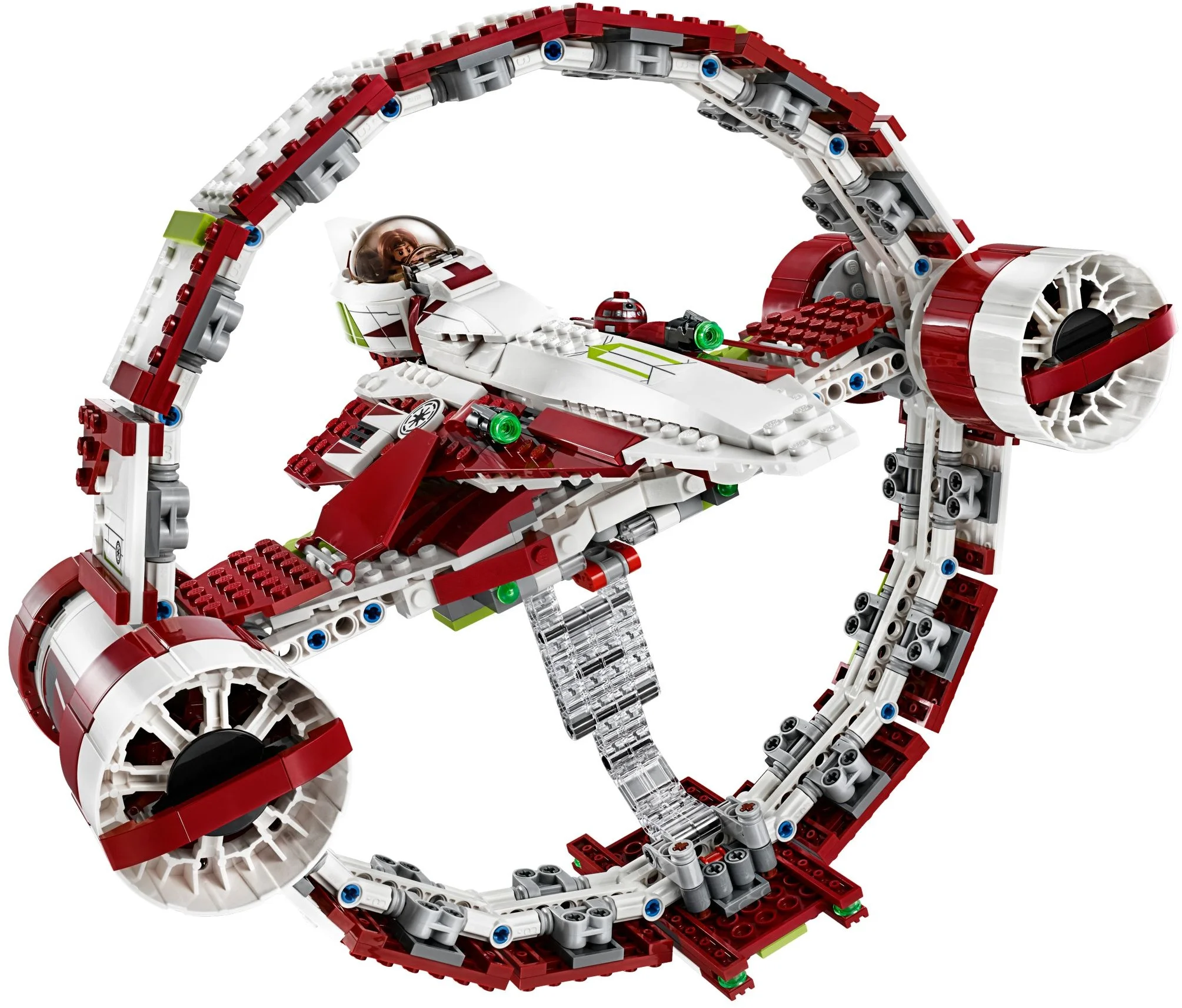 LEGO® 75191 Star Wars Jedi Starfighter bez pudełka - zdjęcie 3