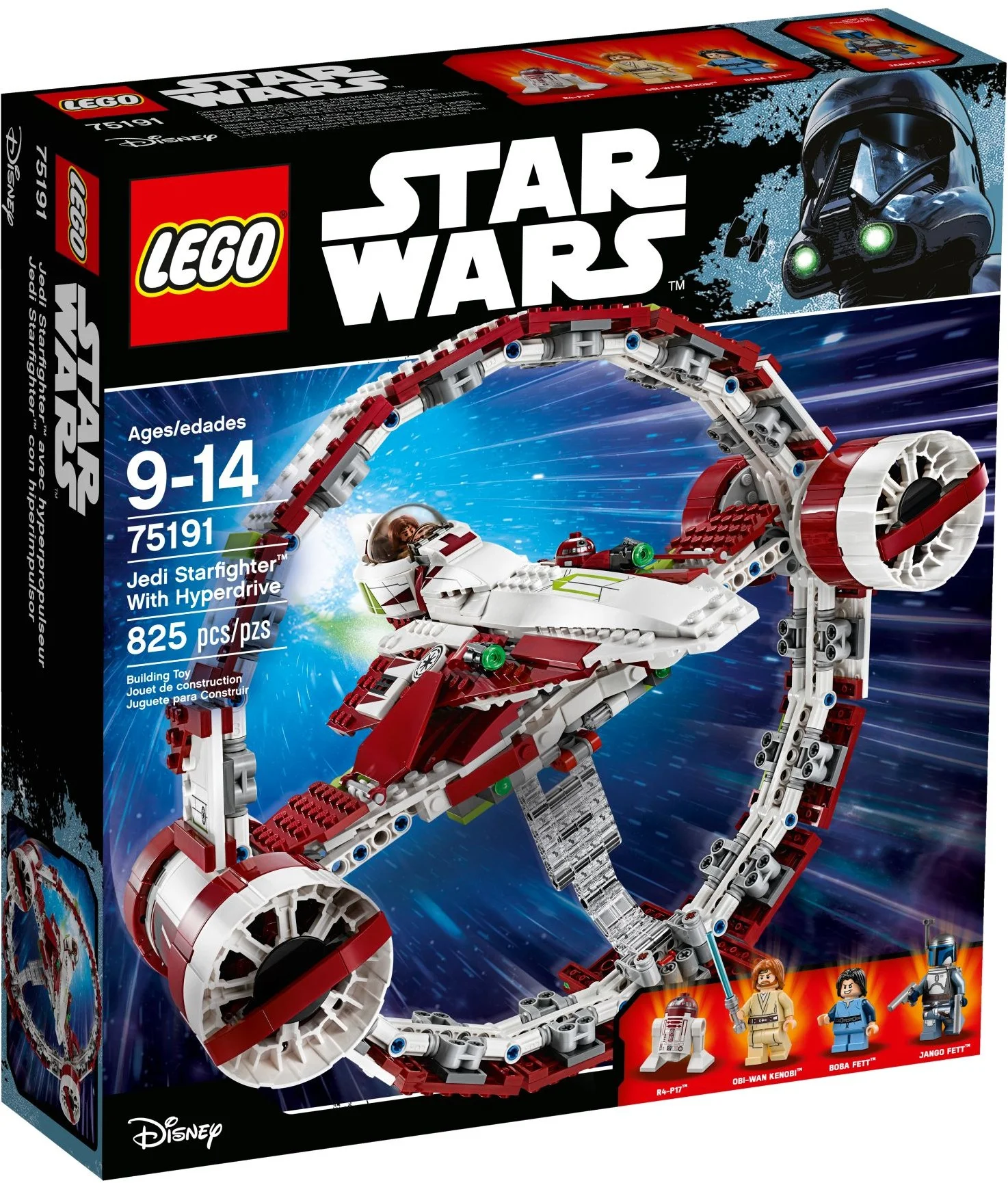 Star Wars Jedi Starfighter bez pudełka