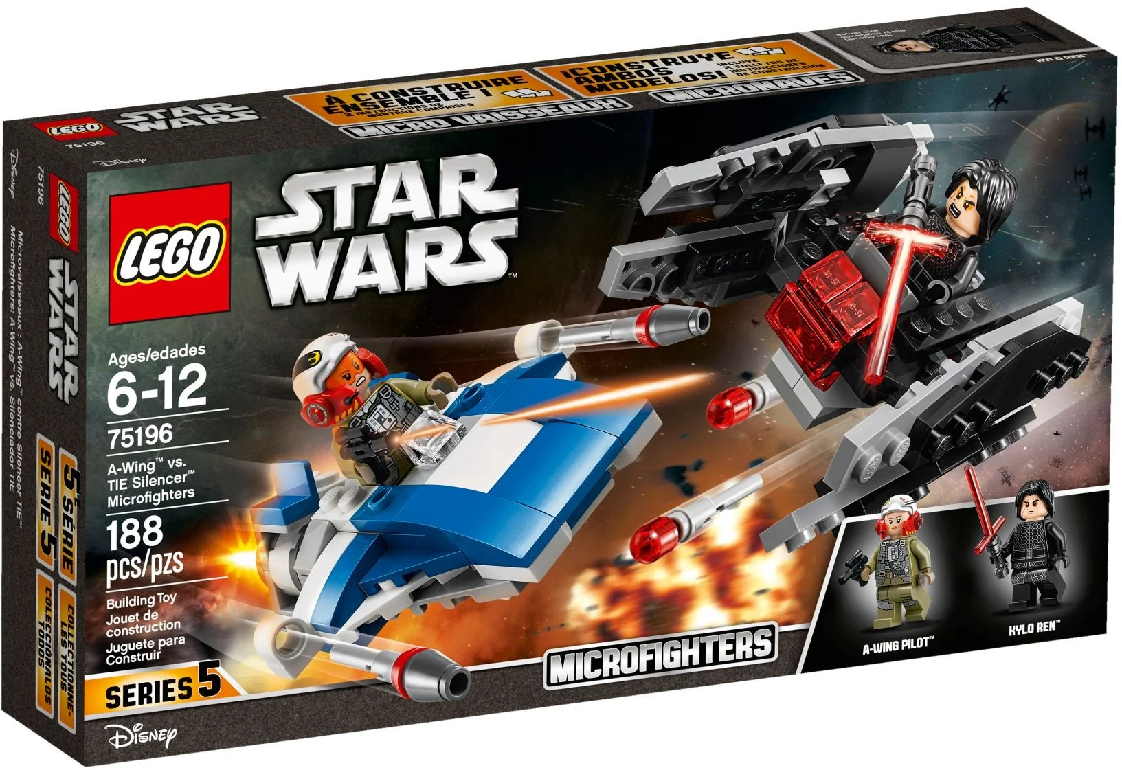 LEGO® 75196 A-Wing™ kontra TIE Silencer™ - zdjęcie 2