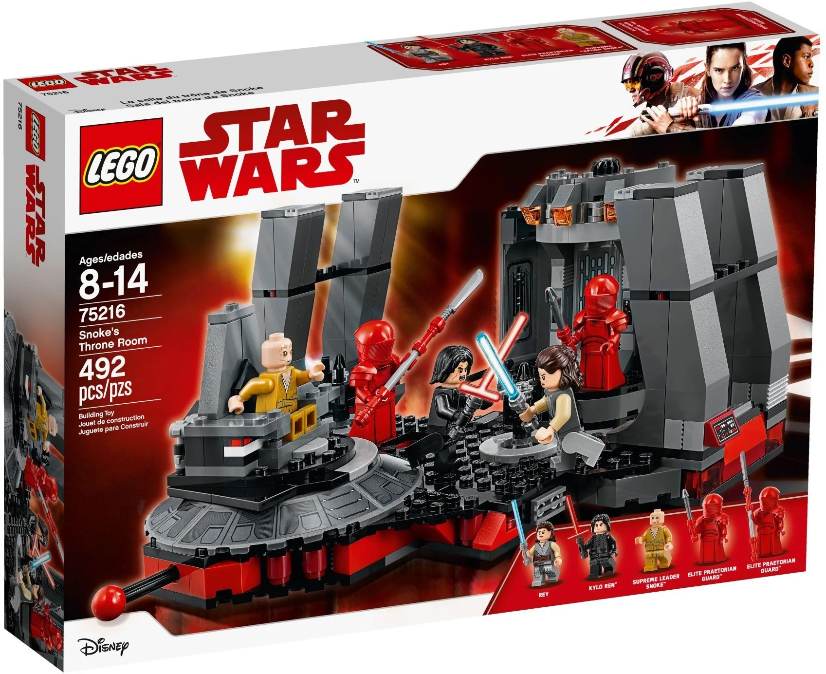 LEGO® 75216 Sala tronowa Snoke'a - zdjęcie 2