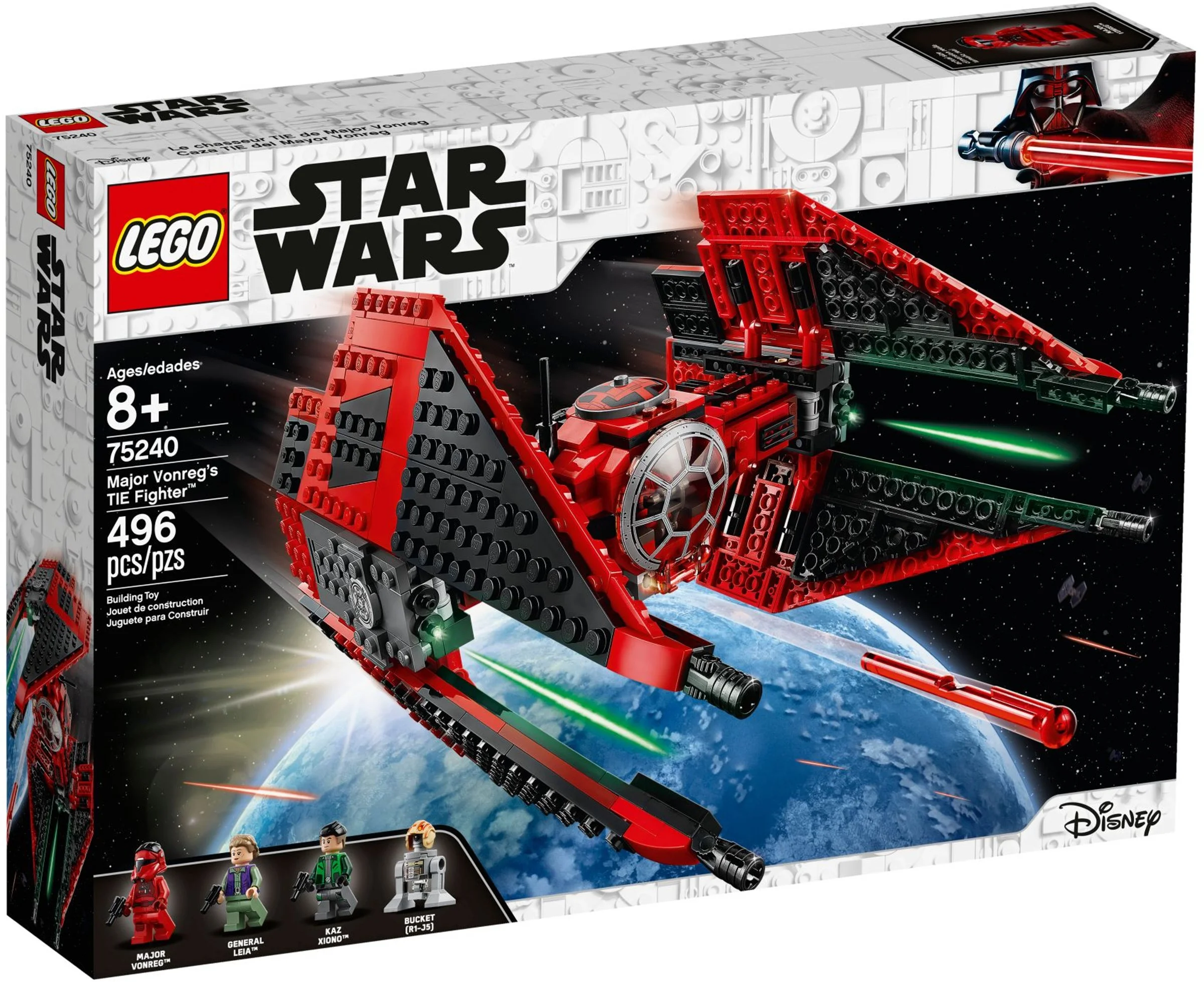 LEGO® 75240 Myśliwiec Tie Majora Vonrega Nowe - zdjęcie 2