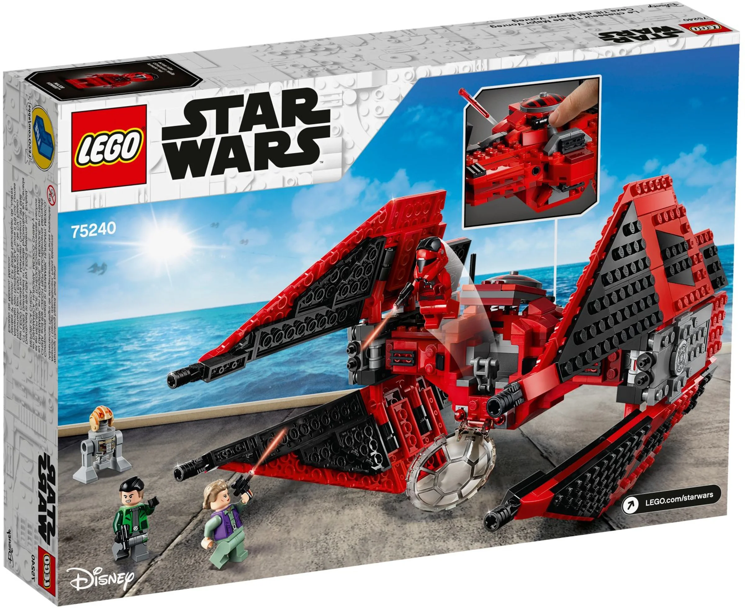 LEGO® 75240 Myśliwiec Tie Majora Vonrega Nowe - zdjęcie 5