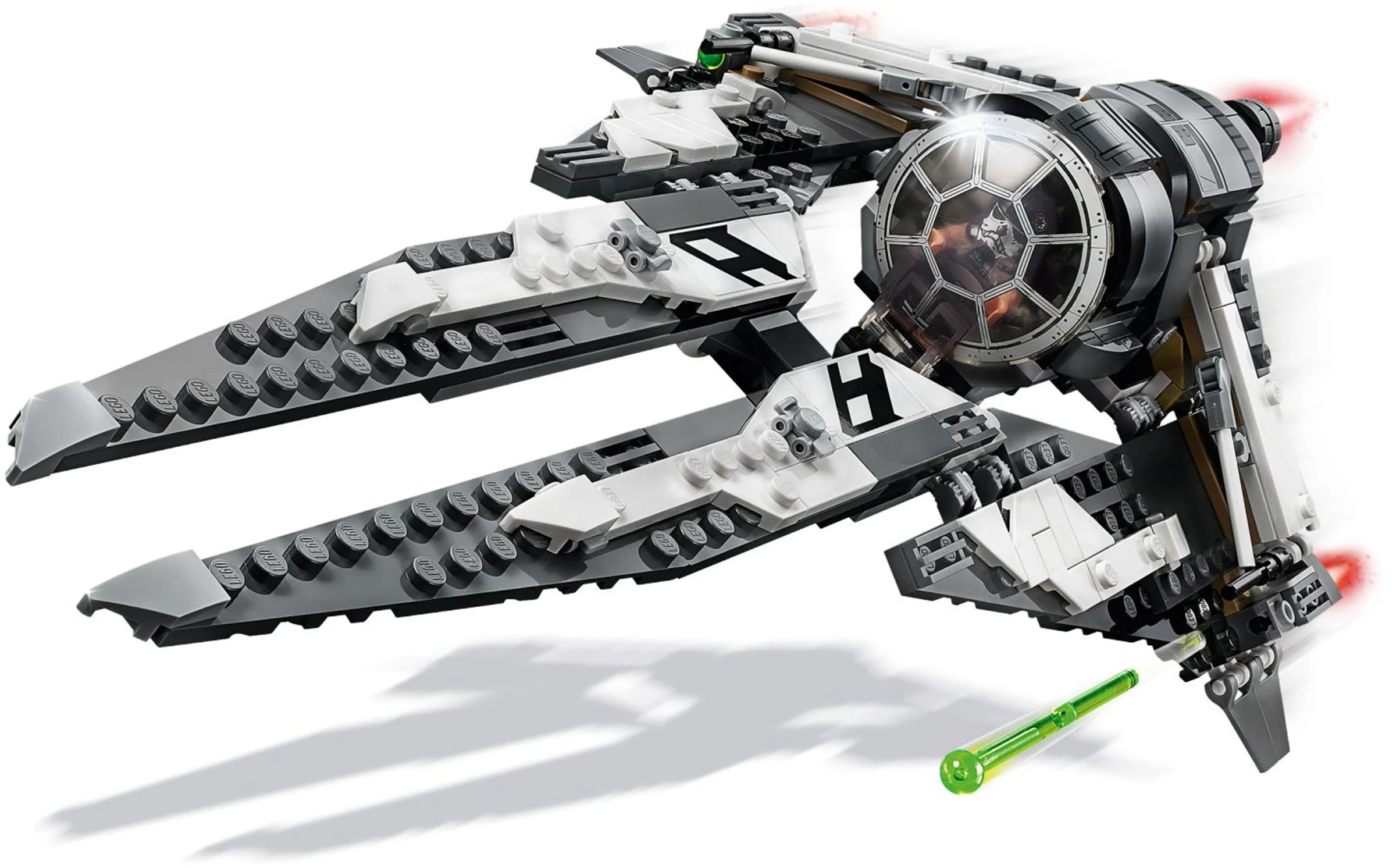 LEGO® 75242 LEGO Star Wars TIE Interceptor Czarny As - zdjęcie 3