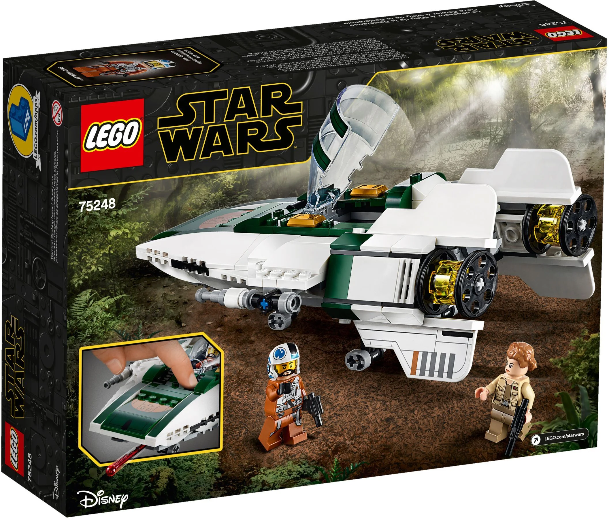 LEGO® 75248 Myśliwiec A-Wing Ruchu Oporu - zdjęcie 5