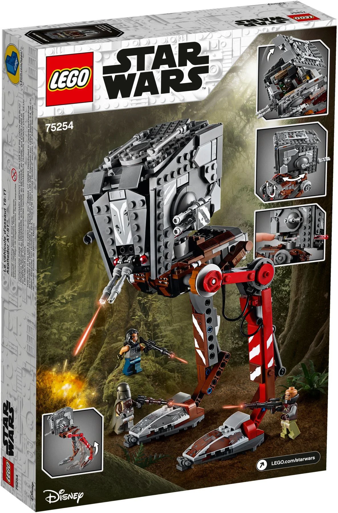 LEGO® 75254 Wars Szturmowa maszyna krocząca AT-ST - zdjęcie 5