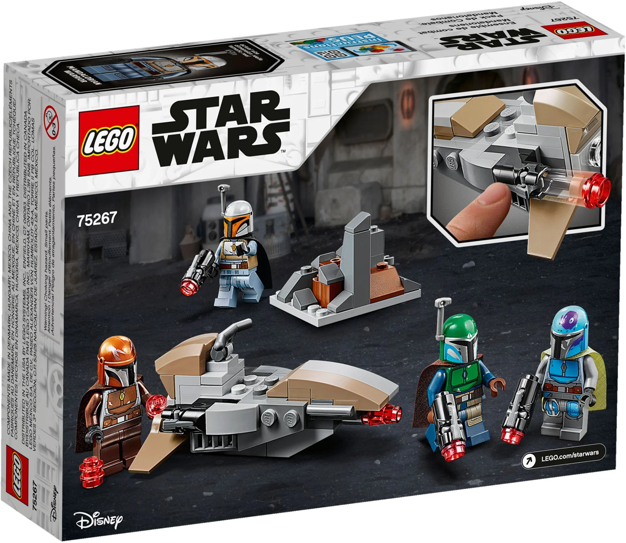 LEGO® 75267 Zestaw Bojowy Mandalorianina Battle Pack - zdjęcie 5