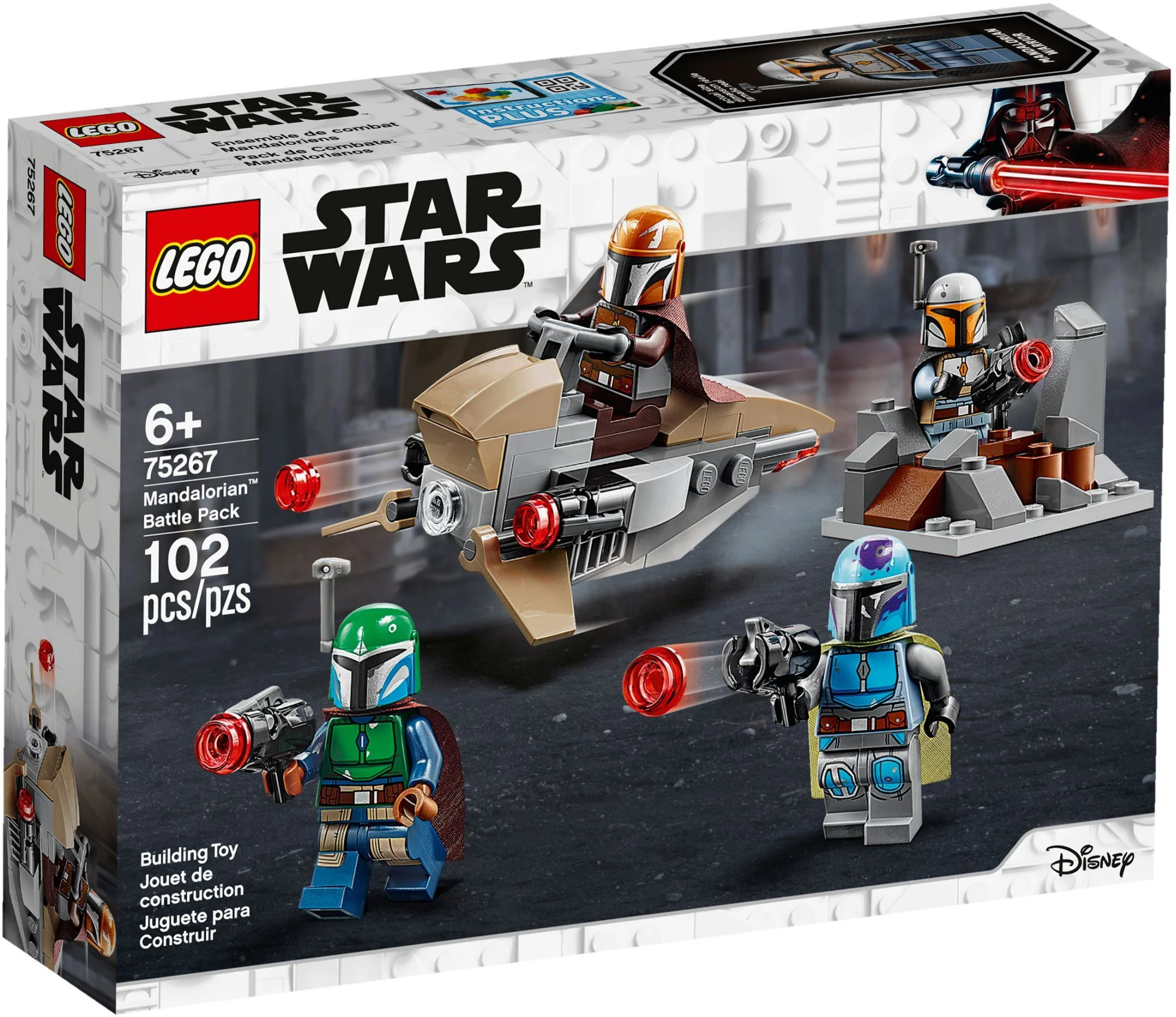 Zestaw Bojowy Mandalorianina Battle Pack