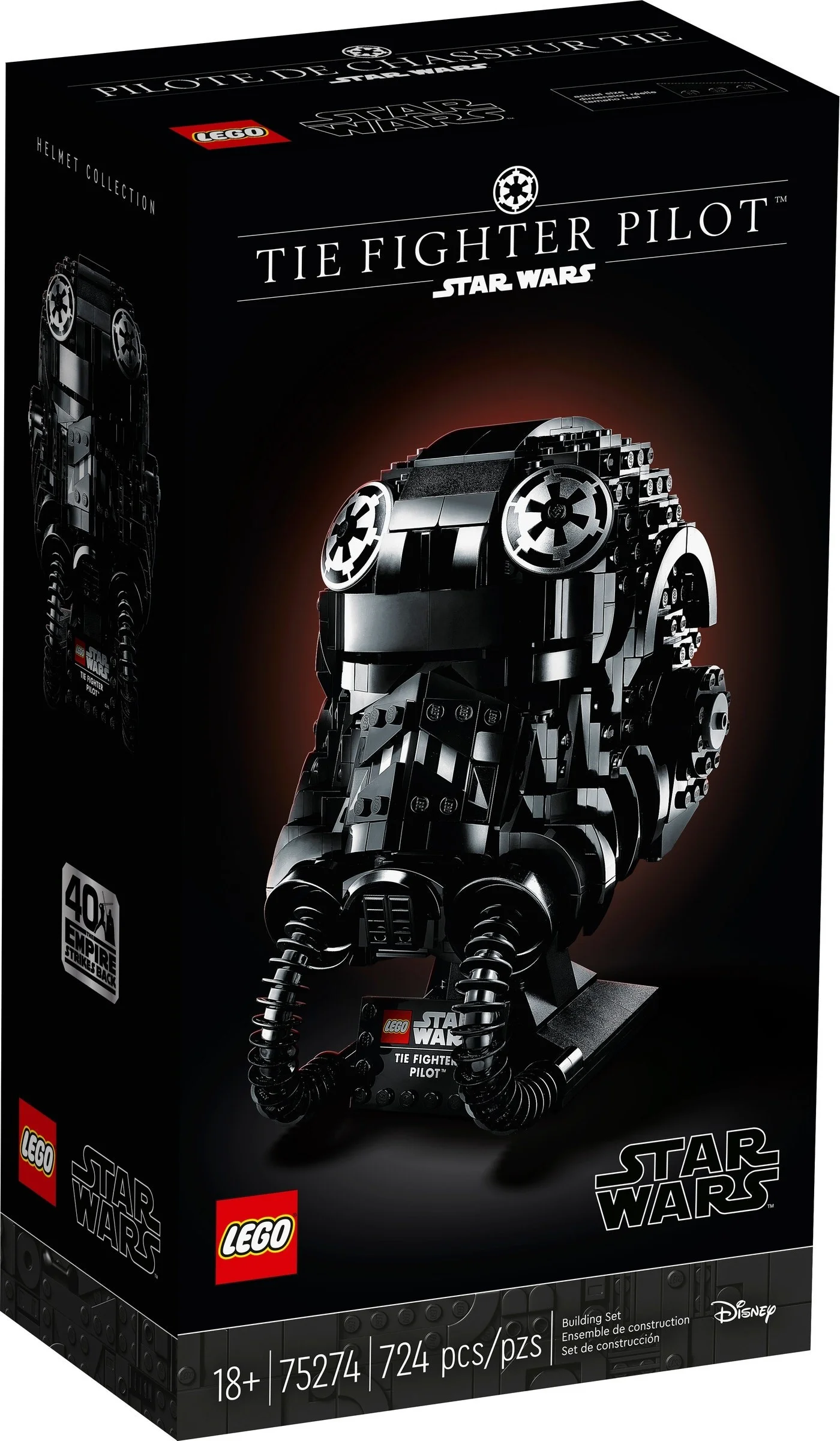 LEGO® 75274 Klocki Lego Star Wars Zestaw Hełm pilota myśliwca Tie - zdjęcie 2