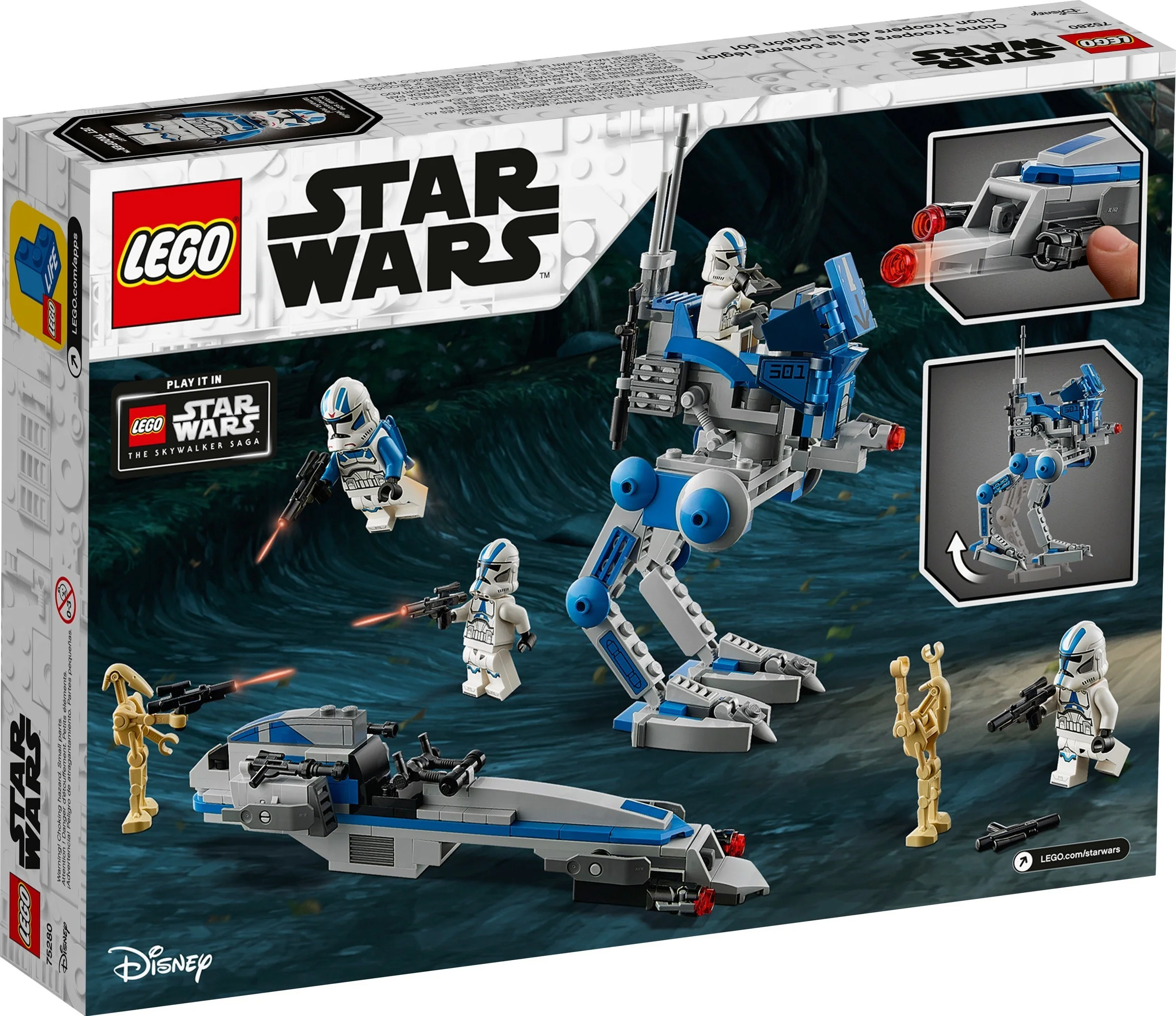 LEGO® 75280 LEGO Star Wars Żołnierze-klony z 501. legio - zdjęcie 20