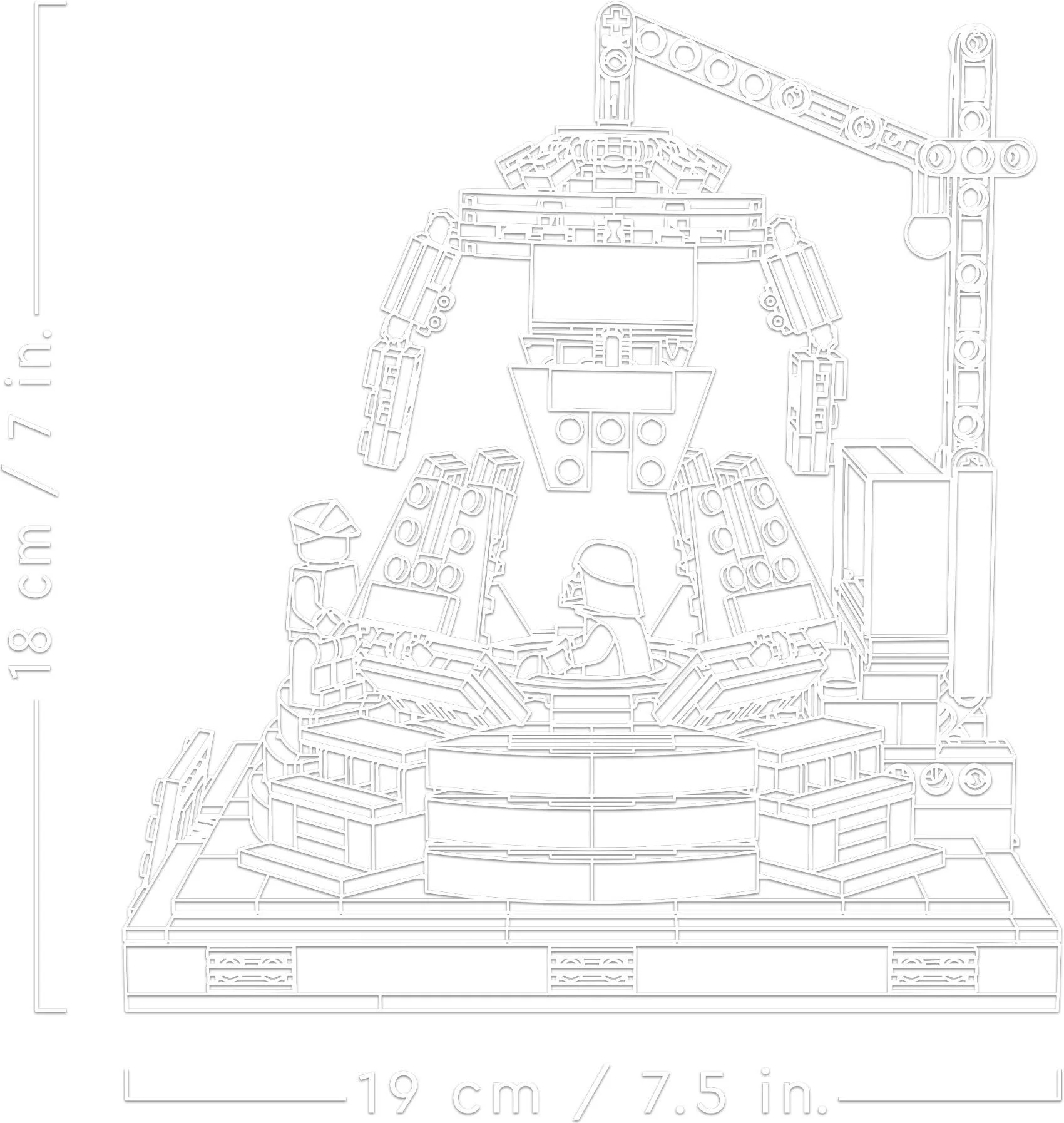 LEGO® 75296 Wars Komnata Medytacyjna Vadera - zdjęcie 6